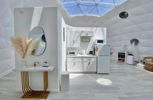 Crestone House | CrestDomes: “Stargazers Paradise” a Luxury Glamping Dome near the Sand Dunes