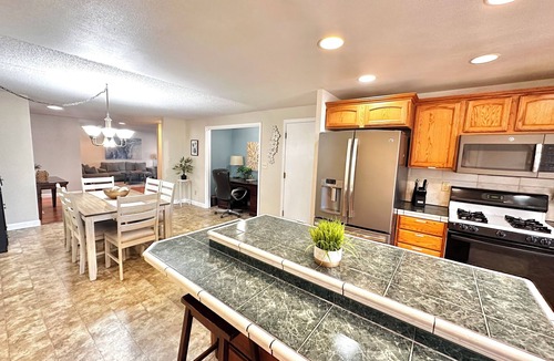 Medford House | Cul-de-sac Pet Friendly Fenced Yard Fire Pit