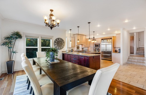 Coupeville House | Custom estate with Puget Sound views, dual masters, fireplace, beach access