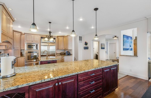 Coupeville House | Custom estate with Puget Sound views, dual masters, fireplace, beach access