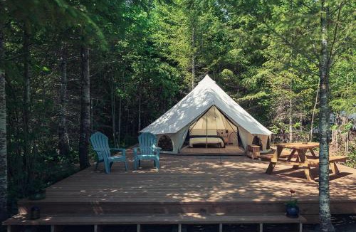 Carson Other | Cute Bell Tent in Carson for Columbia Gorge Glamping in Washington