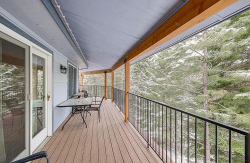 Cascade House | Deck + Game Room: Secluded Cabin Near Lake Cascade