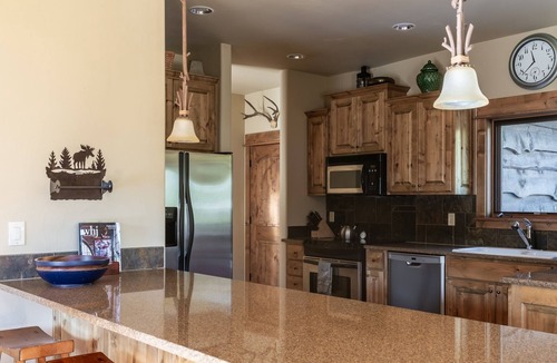 Big Sky House | Delightful Ski-in/Ski-out Home with Hot Tub and WIFI!