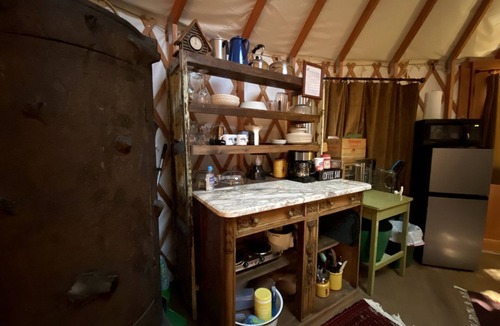 Rigby House | Deluxe Yurt Rental for Four near Snake River in Rigby, Idaho