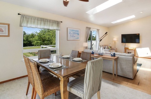 Coupeville House | Dog-friendly home with partial ocean view, yard, deck & patio - near ferry dock