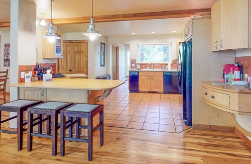 Durango House | Dog-friendly riverfront home with ping-pong, grill, EV charger, fast WiFi & W/D
