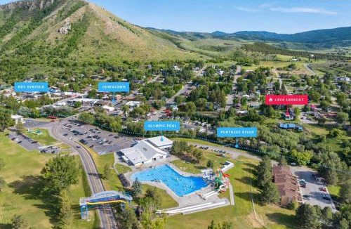 Lava Hot Springs House | Downtown Lava - Views Huge Yard Slide Games