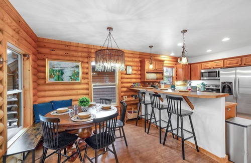 McCall House | Downtown, pet-friendly, hot tub, game room