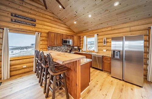 Tetonia Cabin | Dreamy Log Cabin, Epic Teton Views, & Dog Friendly