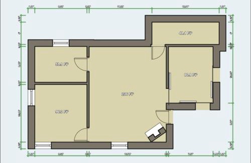 Depot Bench Apartment | Earthy Pearl 1 Bedroom Suite at the Boise Depot