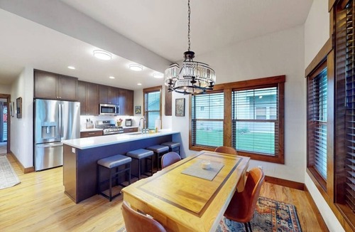 Dover Bay Condo | Elegant, newer, 1st-floor condo with private hot tub - steps to resort marina