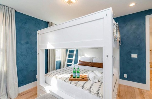 Katie Hill Neighborhood House | Elevator with Rooftop Hot Tub & Spacious Yard