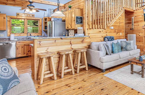 Cosby Cabin | EPIC Outdoor Area*FirePit*HotTub*MtnViews*Secluded