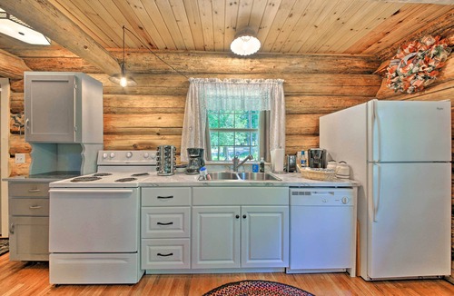 Bonners Ferry Cabin | Expansive Moyie Riverfront Cabin - Pets Welcome!
