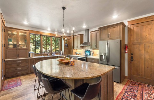 Placerville House | Experience cozy comfort at Sawpit Stonehouse near Placerville, CO.