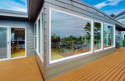 Coupeville House | Family-friendly waterview home with firepit, enclosed yard, and W/D