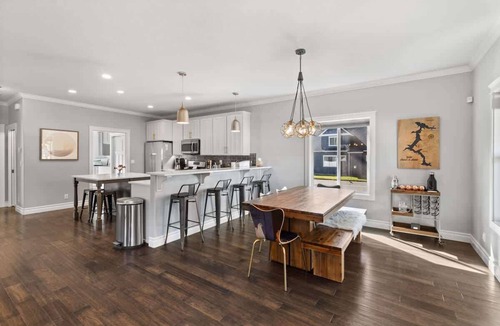 Coeur d'Alene House | Family fun home with hot tub, arcade and zipline