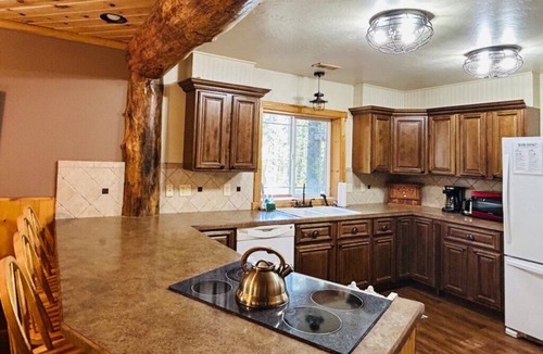 Island Park Cabin | Family Summer Retreat Kid Playroom and Game Room