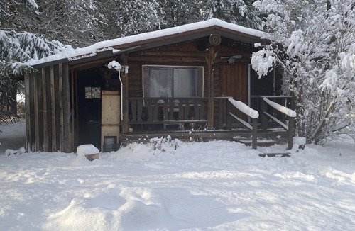 Bonners Ferry Cabin | Farm, Orchard, animals, mini horse and abundant Wildlife, close fishing