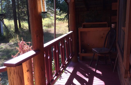 Bonners Ferry Cabin | Farm, Orchard, animals, mini horse and abundant Wildlife, close fishing
