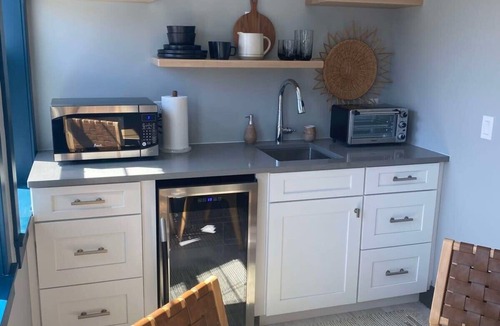 Charlevoix Condo | Full Kitchen & Laundry in Large Condo- Very Clean!
