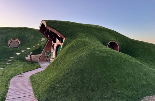 Preston House | Full-sized Hobbit House. Fantasy setting with modern comforts