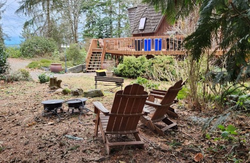 Buckley RV Rental | Gaia Yurt · Most Secluded · Forest Glamping · Sleeps 3 · Hot Tub