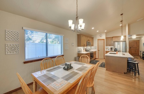 Bonner County House | Game Room + Patio: Pet-Friendly Oldtown Retreat