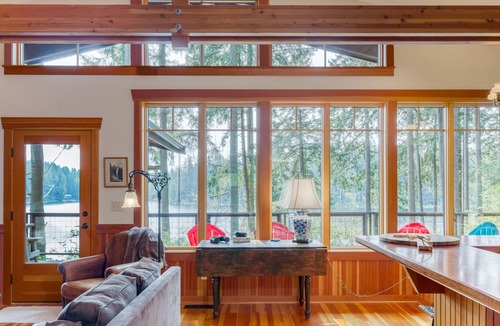 Langley House | Goss Lake Chalet - Craftsman Lakeside Home
