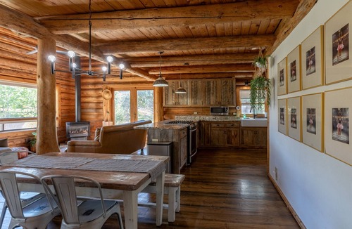 Alta Cabin | Grand Teton Views Await at Cozy Teton Log Cabin