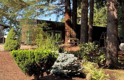Canby House | Guest Pool House on Riverfront Estate Inside Molalla State Park