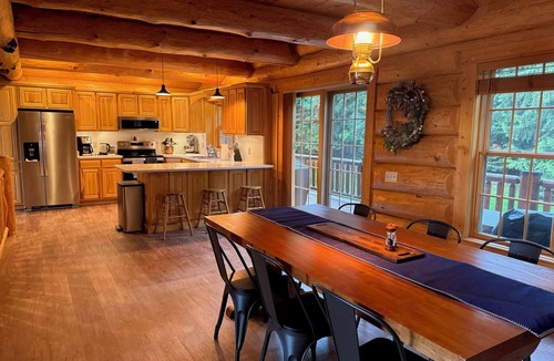 Sandpoint Cabin | Handcrafted Luxury Lodge with Panoramic Lake View