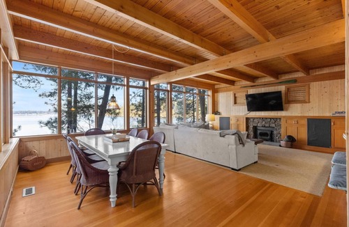 Hayden Lake House | Hayden Lake Hideaway | Lakefront Home on Hayden Lake | Private Boat Dock