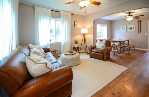 Garden District House | Heart City Hideaway Charming Coeur d Alene Home with Large Fenced Yard
