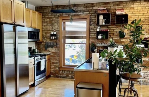Old Town Apartment | Historic Loft with Balcony, Old Town w/River View
