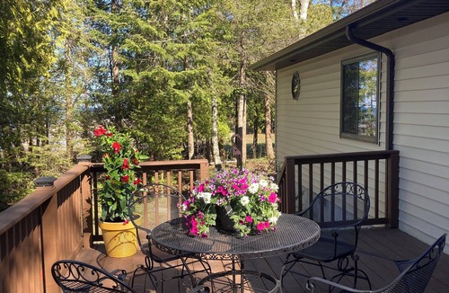 Cheboygan House | Home on Lake Huron with sandy beach and beautiful yards in Cheboygan, Michigan