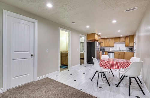 South Jordan Apartment | Home Theater & Patio: South Jordan Basement Unit