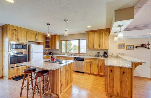 Jette House | Hot Tub, Views & Private Dock: Polson Haven!