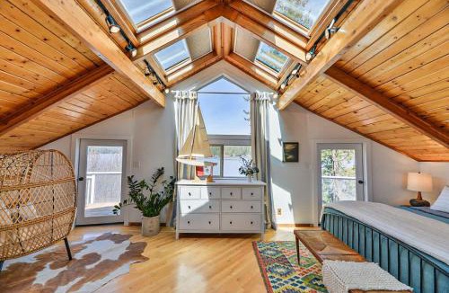 Newman Lake House | Huvila Haven Lake Front Home with Dock and Hot Tub