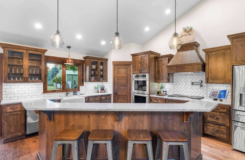 Dalton Gardens House | Idaho Homestead Retreat | Hot Tub, Sleeps 16