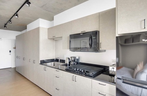River North Apartment | Ideal Lincoln Park Studio w/W/D & Lounge, 2 blocks from L, by Blueground