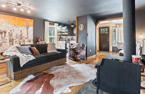 Idaho City House | In-Town Remodeled Boardwalk House w/ Saloon | Hot Springs