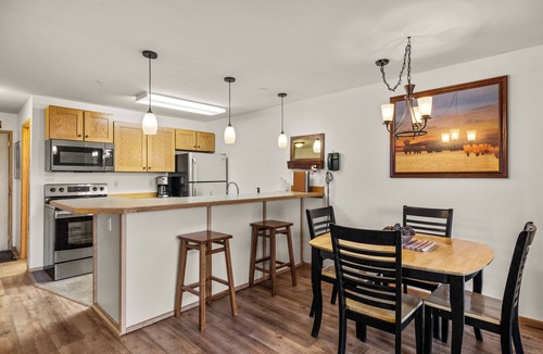 Whitefish Condo | Incredible condo with amazing views and AC for those hot days! Ski access just a few steps away