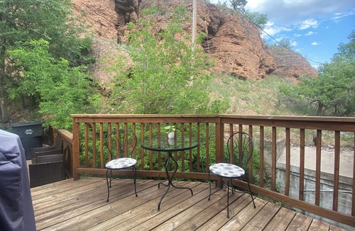 Hot Springs Apartment | Iron Rider Studio - Couples Motorcycle Theme Loft Walkable Downtown Hot Springs