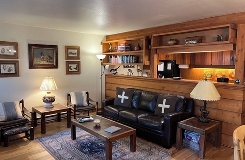 Moose Wilson Road Condo | Jackson Hole condo in the Aspens. A retreat close to Nat. Parks & JHMR, King Bed