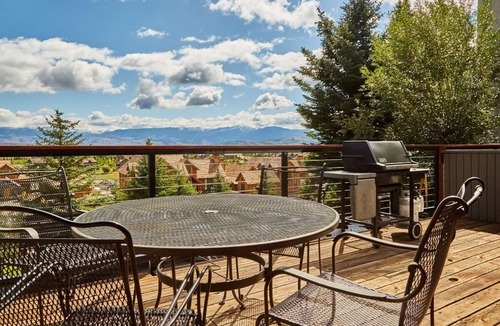 Teton Village Condo | JHRL - Snow Ridge #5 - Slopeside Mountain Lodge Decor, close walk to the base
