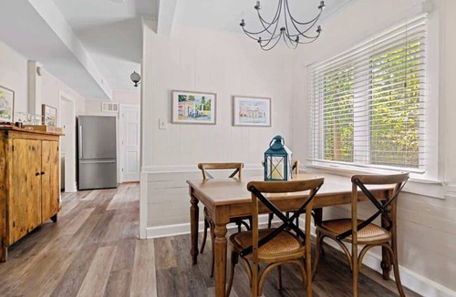 Lakeside House | Juniper Presents: Classic Cottage w Hot Tub, Steps from the Beach