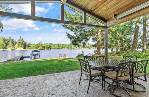 Lake Goodwin House | Lake House on Private Island - 9 acres