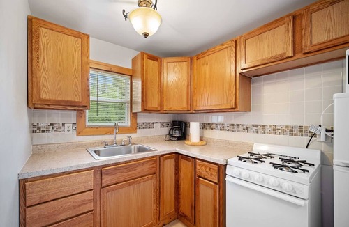 Cheboygan House | Lake Huron Cabin | Mackinac Views, Shared Beach & Fire Pit