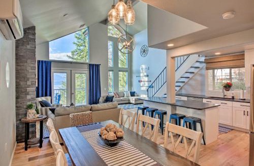 Sandpoint House | Lake Pend Oreille Home w/Dock & Paddle Boards